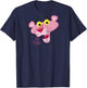 Pink Panther Face Portrait Raglan Baseball T-Shirt - T-Shirt | Navy