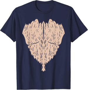 Chimpanzee Orangutan Funny DIY Costume Easy Halloween T-Shirt - T-Shirt | Navy
