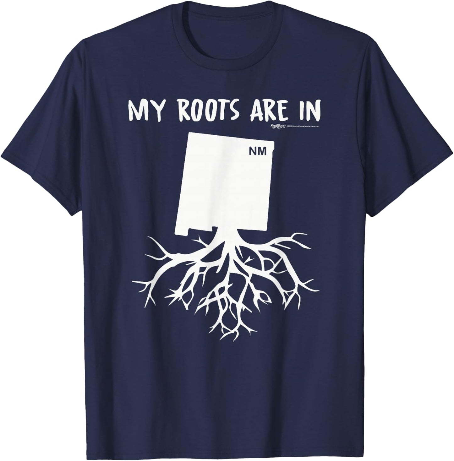 My Roots Are In New Mexico State T-Shirt - T-Shirt | Navy