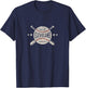 Cleveland Ohio OH Vintage Baseball T-Shirt - T-Shirt | Navy
