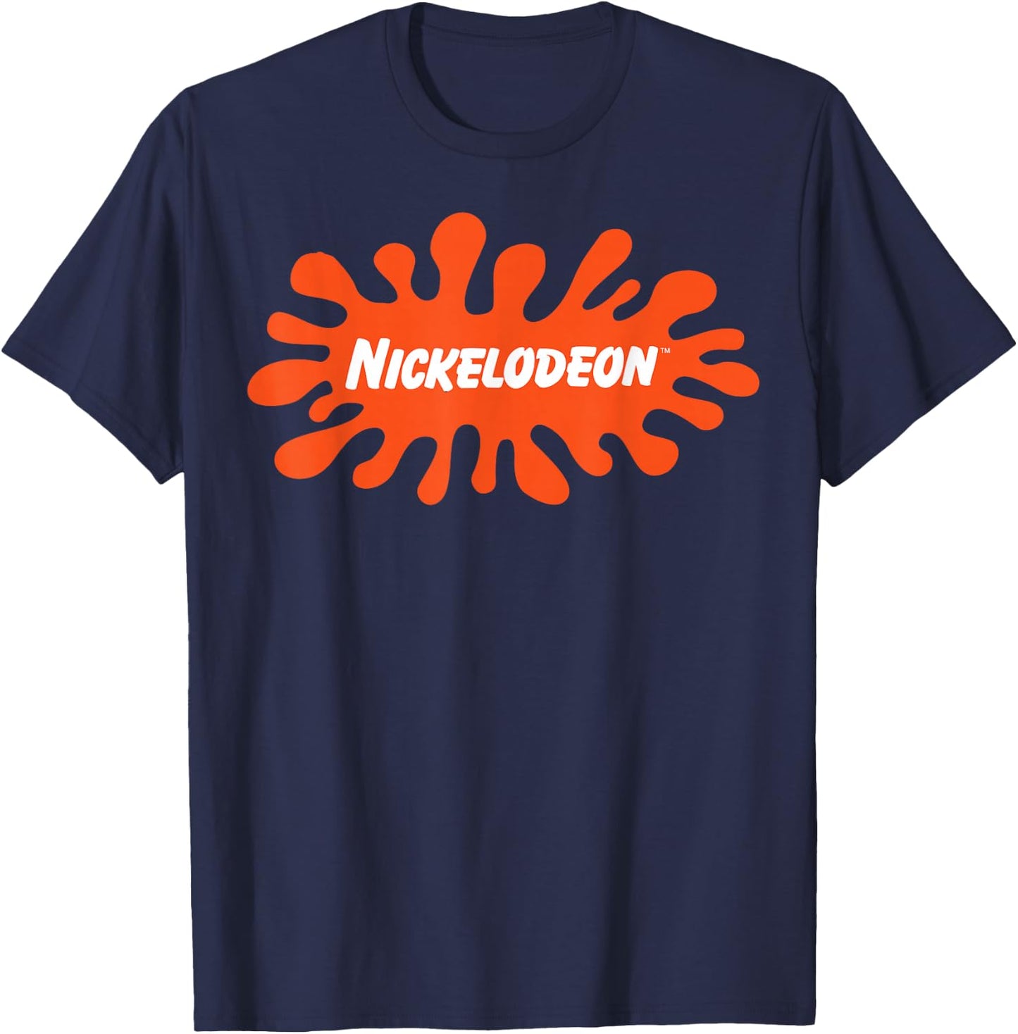 Nickelodeon Splat Logo T-Shirt - T-Shirt | Navy