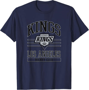 Los Angeles Kings Hockey Club White Officially Licensed T-Shirt - T-Shirt | Navy