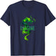 Imagine Fantasy Dragon Tattoo Style T-Shirt - T-Shirt | Navy