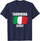 Taormina Sicily T-Shirt - T-Shirt | Navy