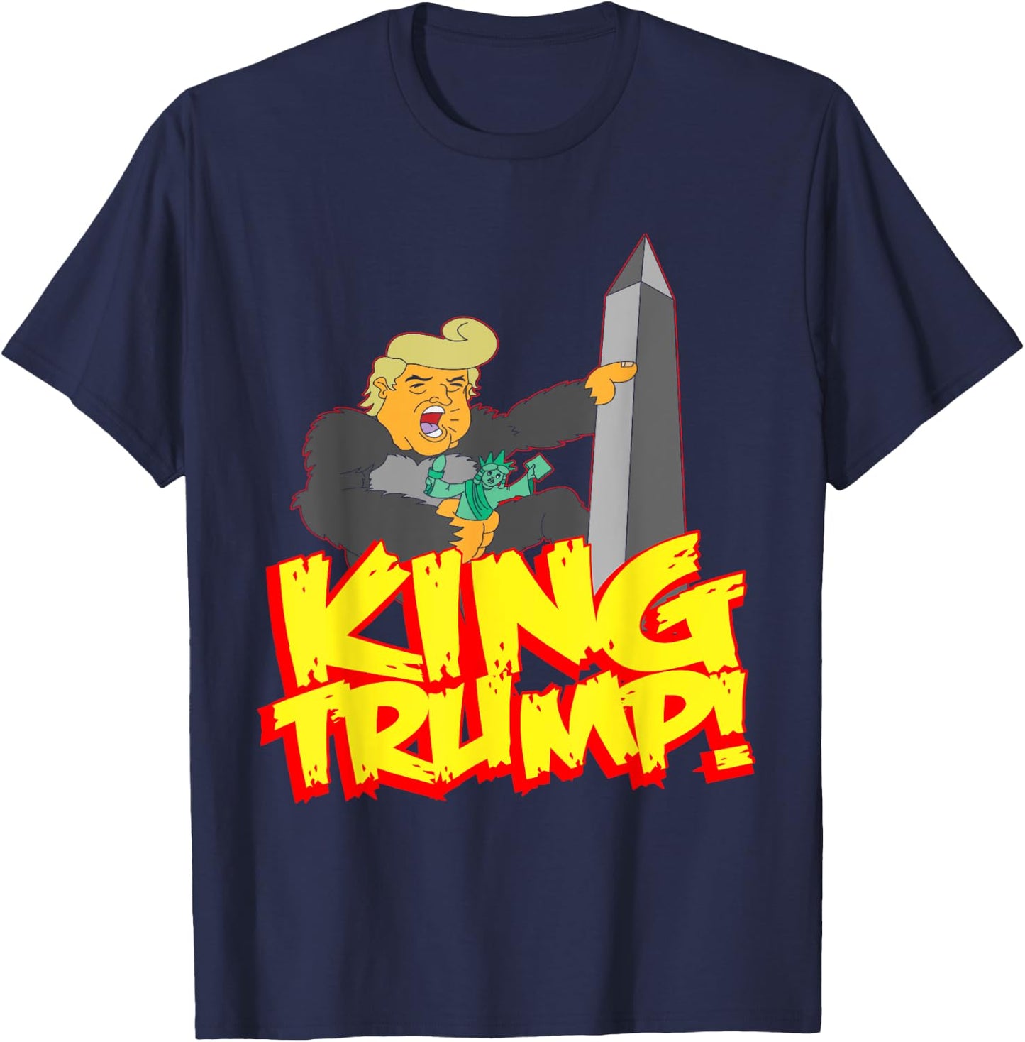 King Trump T-Shirt - T-Shirt | Navy