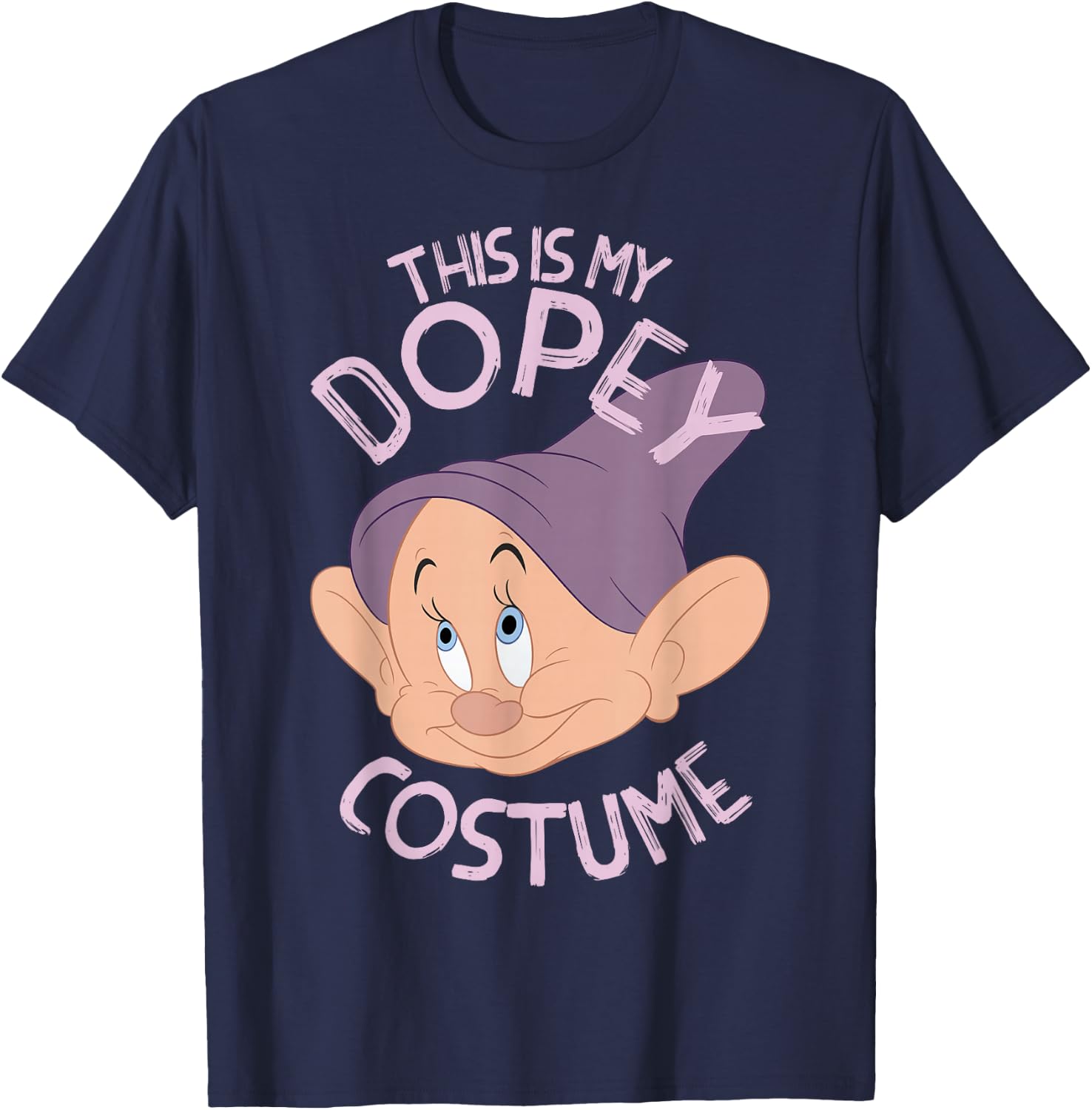 Disney Snow White This is My Dopey Costume Halloween T-Shirt - T-Shirt | Navy