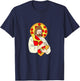 Jesus Pizza Funny Religious Shirt T-Shirt - T-Shirt | Navy