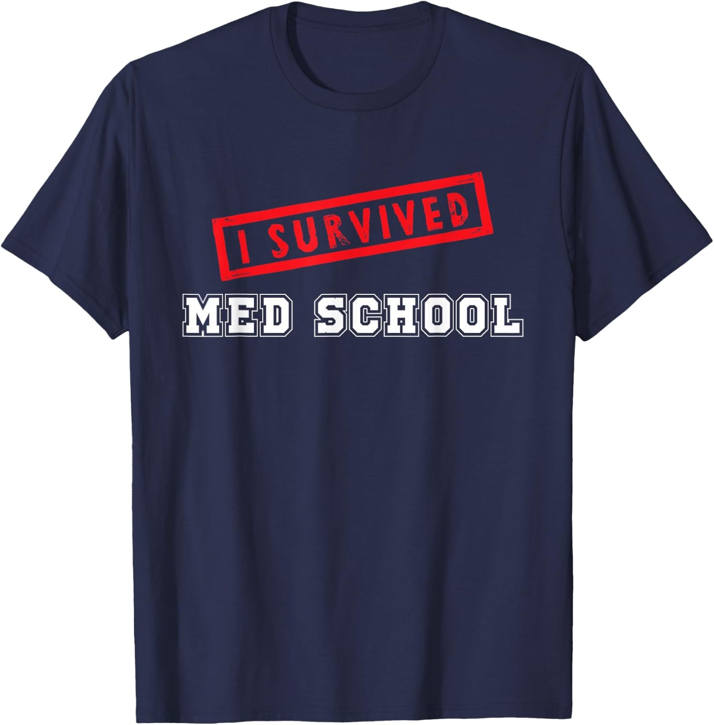 Medical Med School Student Graduation Future Doctors MD T-Shirt - T-Shirt | Navy