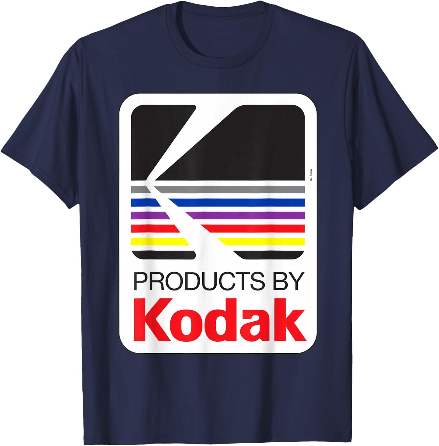 Products by Kodak Vintage Logo Small T-Shirt - T-Shirt | Navy