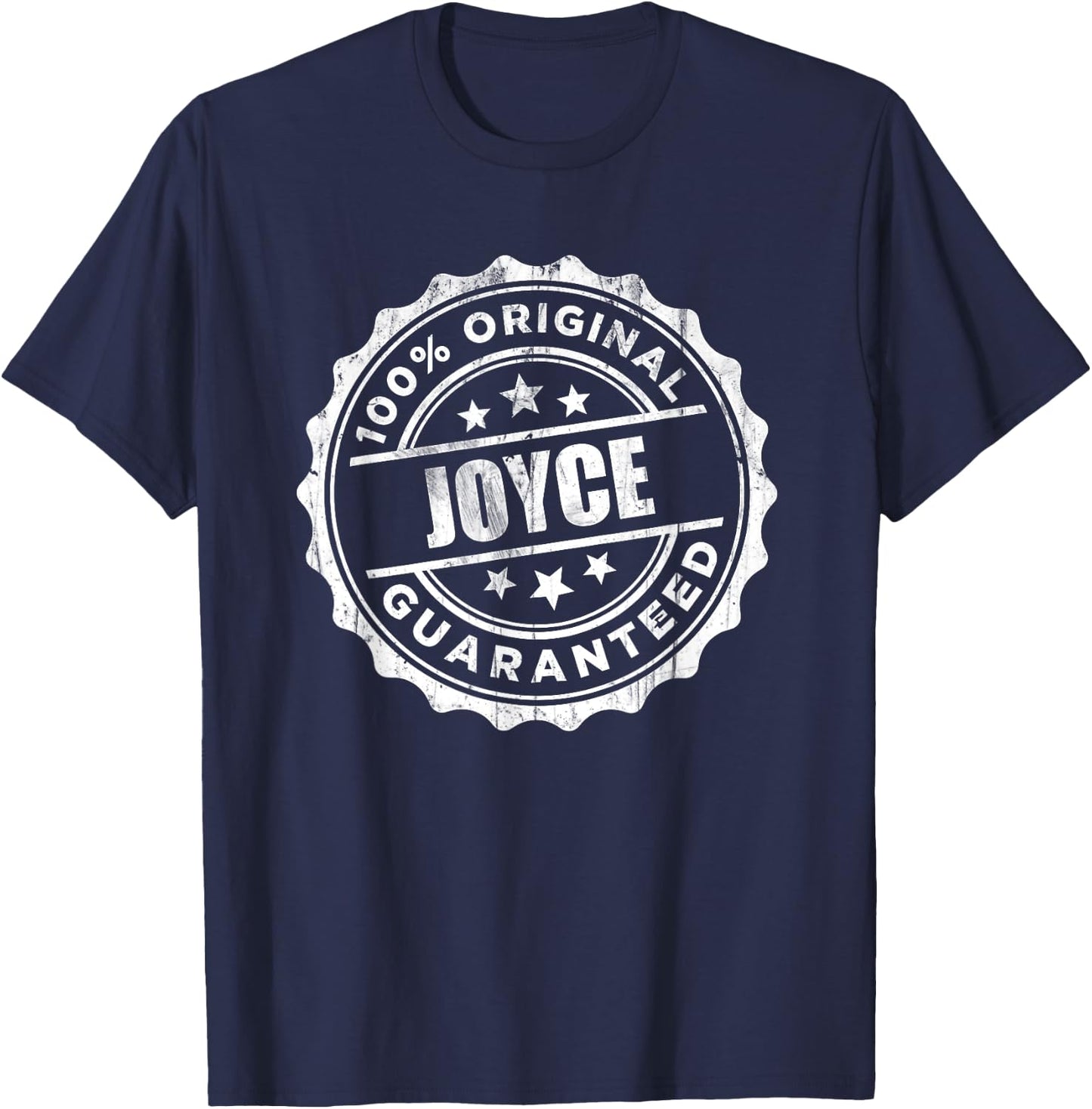Joyce 100% Original Guaranteed T-Shirt - T-Shirt | Navy