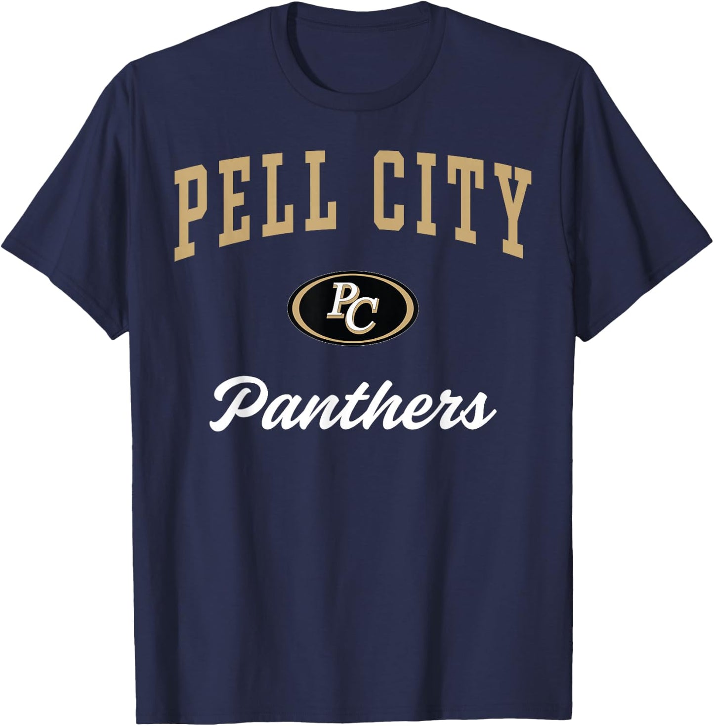 Pell City High School Panthers C3 T-Shirt - T-Shirt | Navy
