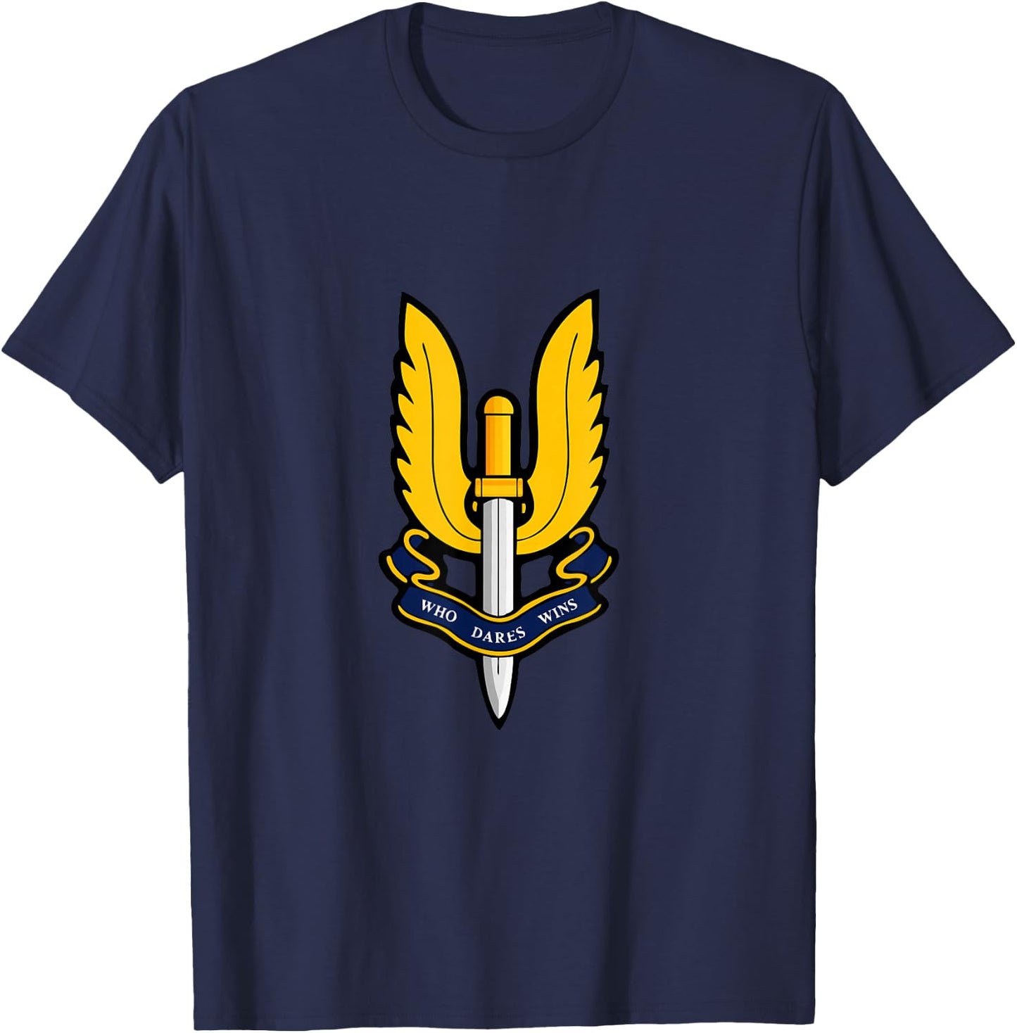 SAS British Army - Special Forces Vintage T-Shirt - T-Shirt | Navy