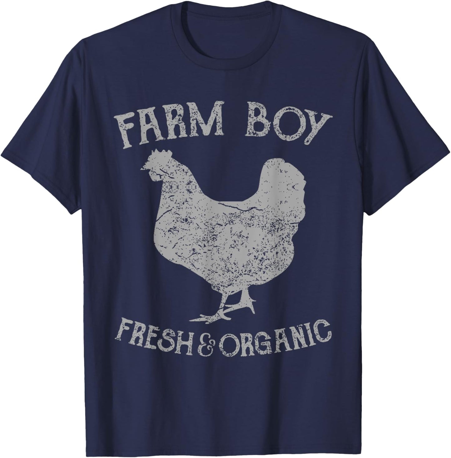 Farm Boy - Fresh and Organic shirt T-Shirt - T-Shirt | Navy