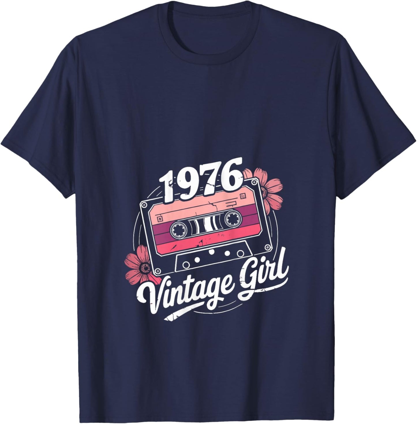 50 years Limited Edition 50 birthday women vintage 1976 T-Shirt - T-Shirt | Navy