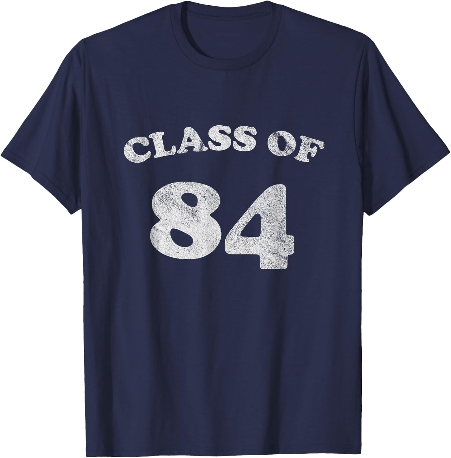1984 Retro Class of 84 T-Shirt - T-Shirt | Navy