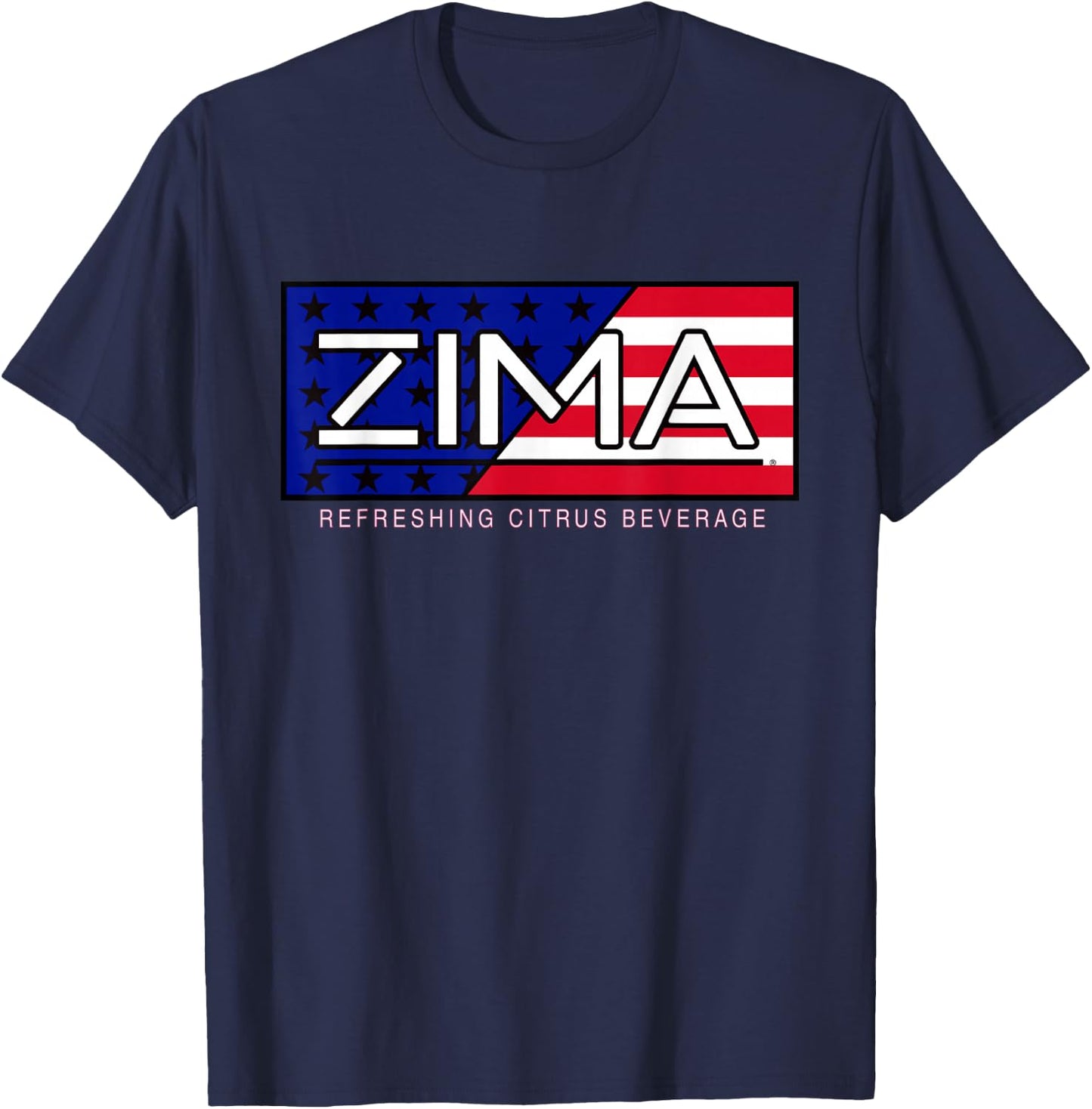 Zima Flag (Official) T-Shirt - T-Shirt | Navy