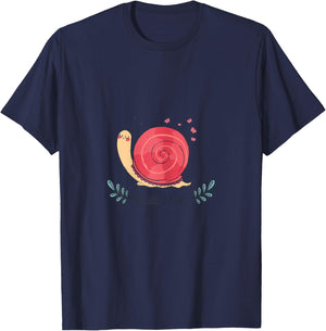 Pet Snail t Shirts - Snail Mom Shirt T-Shirt - T-Shirt | Navy