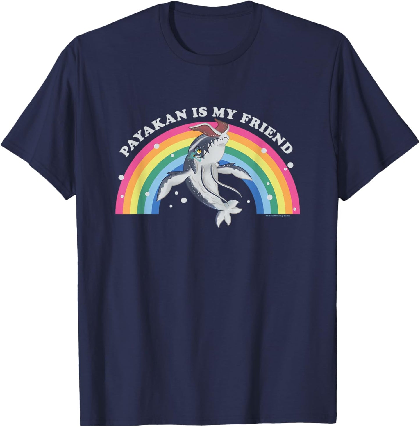 Avatar: The Way Of Water Payakan Is My Friend Rainbow Logo T-Shirt - T-Shirt | Navy
