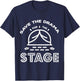Behalte das Drama für die Bühne Gift T-Shirt - T-Shirt | Navy