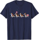 English Springer Spaniel USA Flag Memorial Day 4th of July T-Shirt - T-Shirt | Navy