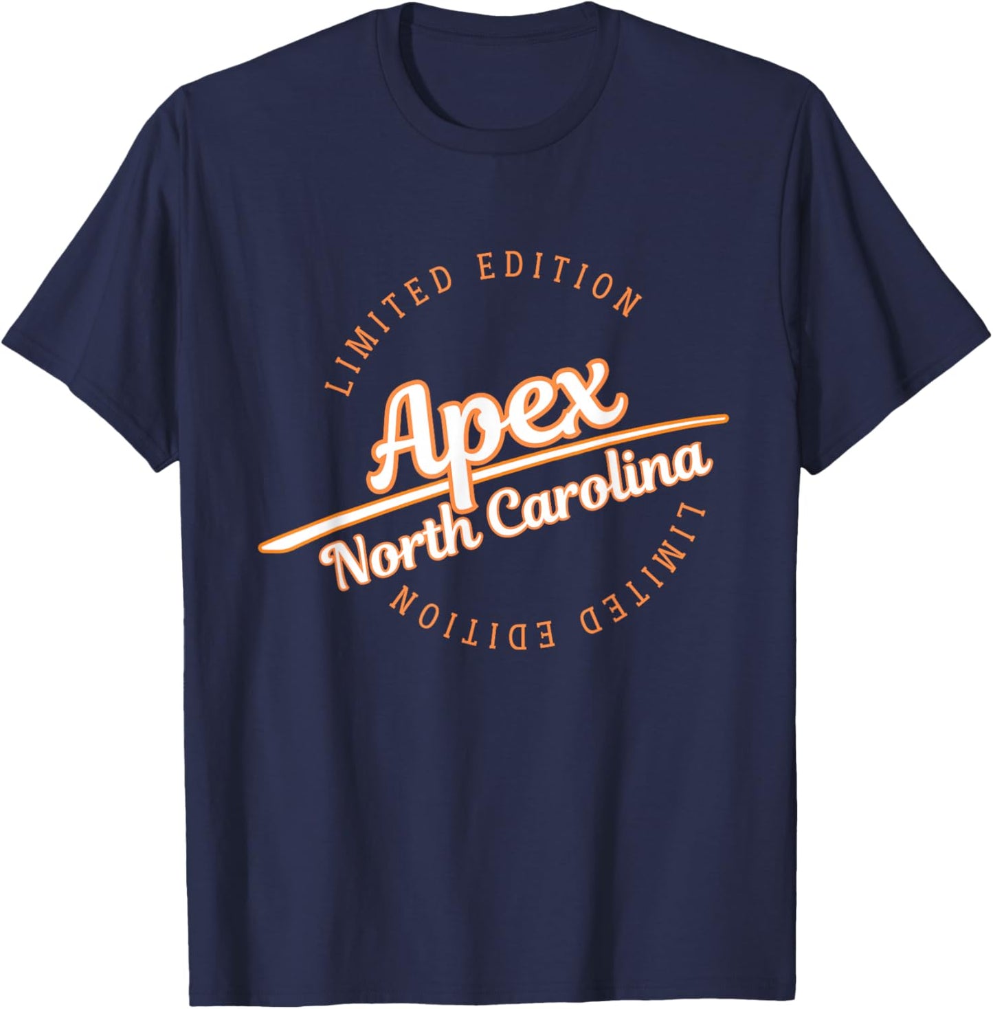 Retro Athletic Apex NC Apparel T-Shirt - T-Shirt | Navy