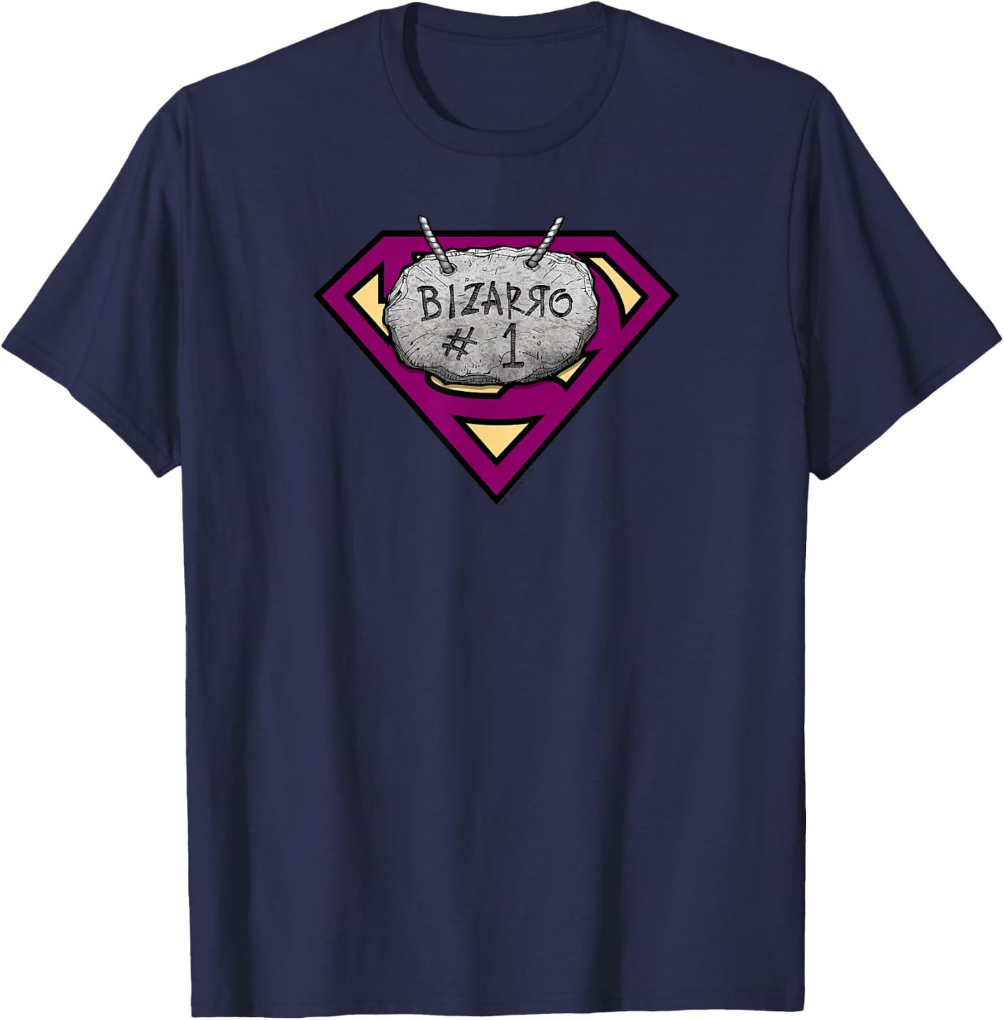 Superman Bizzaro #1 Rock T-Shirt - T-Shirt | Navy