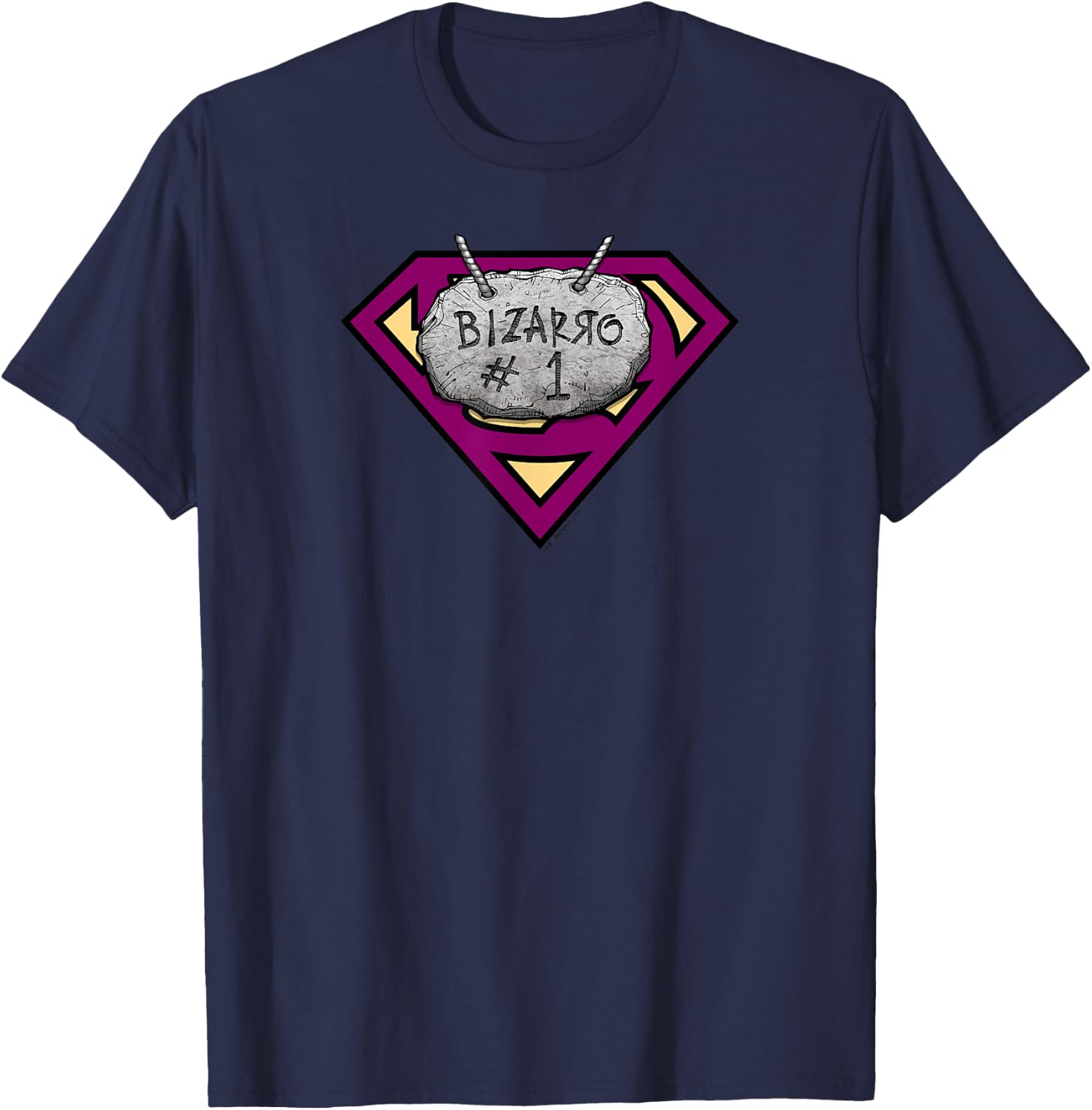 Superman Bizzaro #1 Rock T-Shirt - T-Shirt | Navy