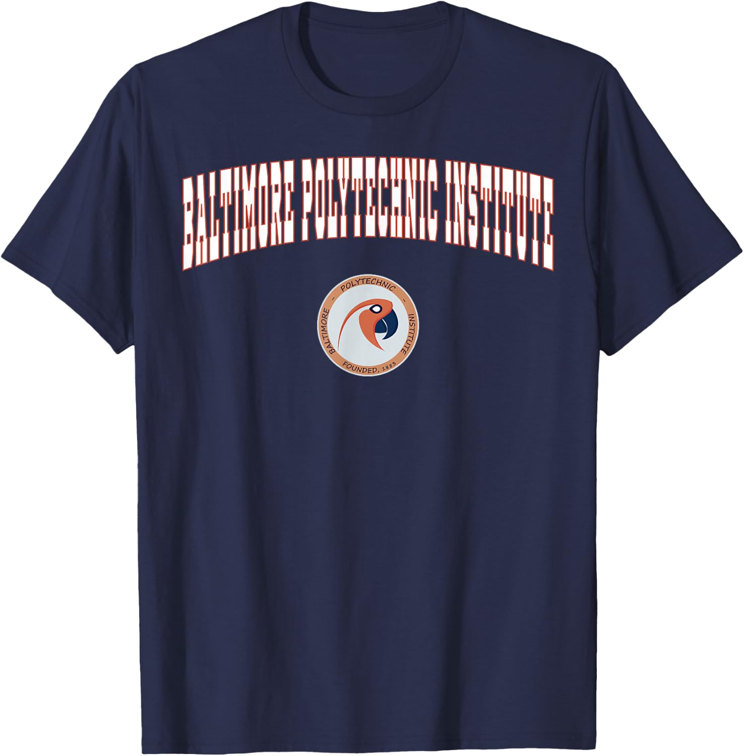 Baltimore Polytechnic Institute Engineers C2 T-Shirt - T-Shirt | Navy