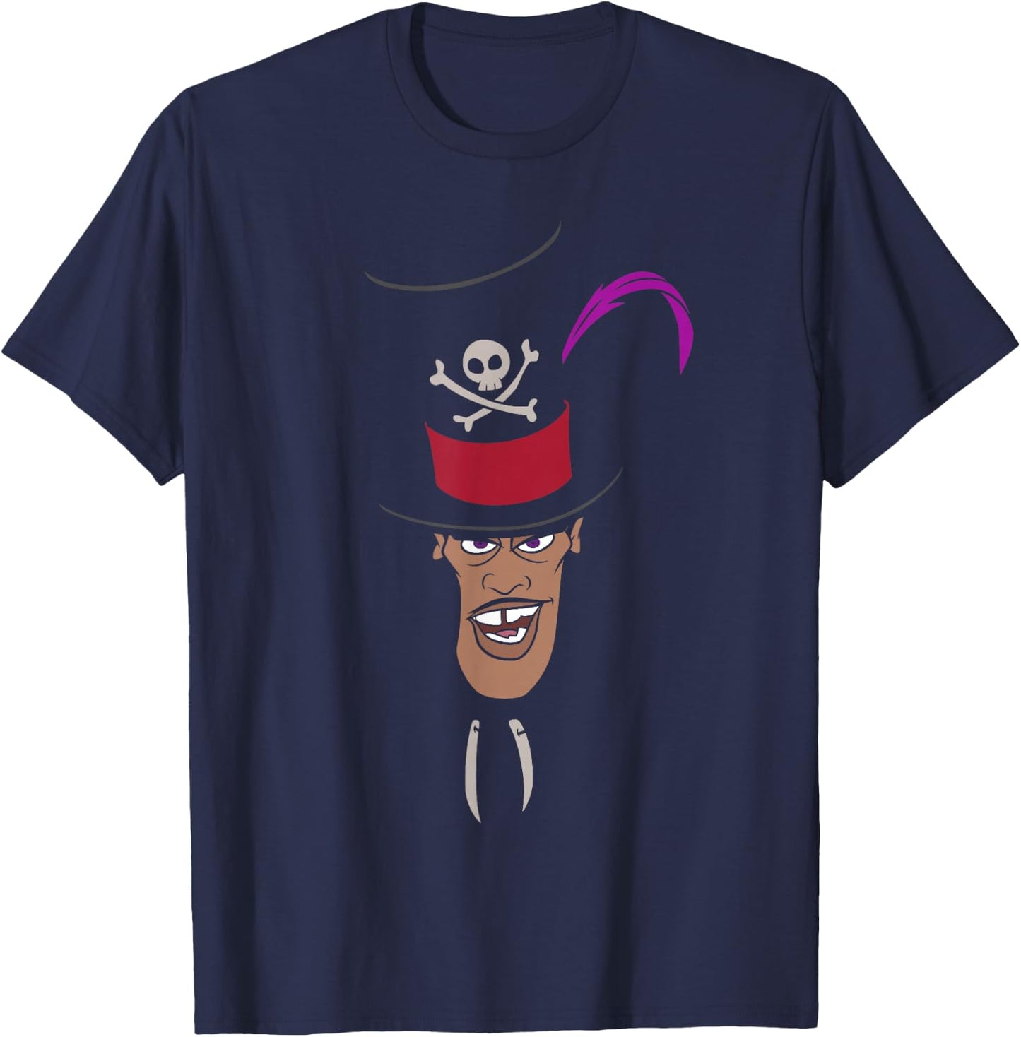 Disney Villains Dr. Facilier Face T-Shirt - T-Shirt | Navy