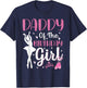 Daddy of The Birthday Girl Ballet Dancer Ballerina Dad T-Shirt - T-Shirt | Navy