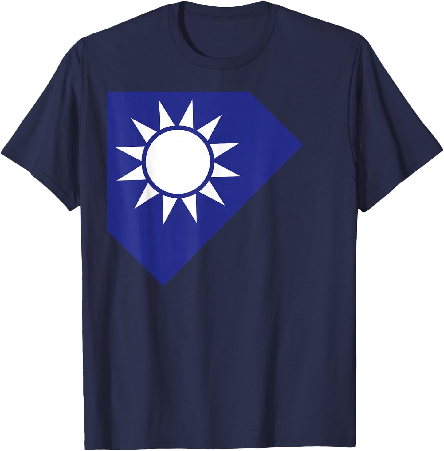 Taiwan Flag Taiwan Taipei Republic of China ROC Formosa T-Shirt - T-Shirt | Navy