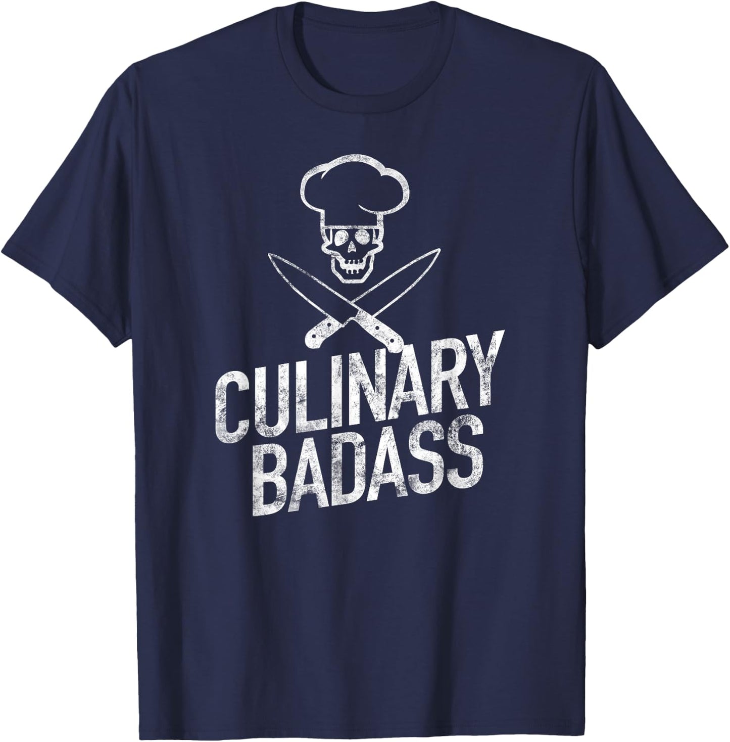 Culinary Badass Funny Cook Chef Humor T-Shirt - T-Shirt | Navy