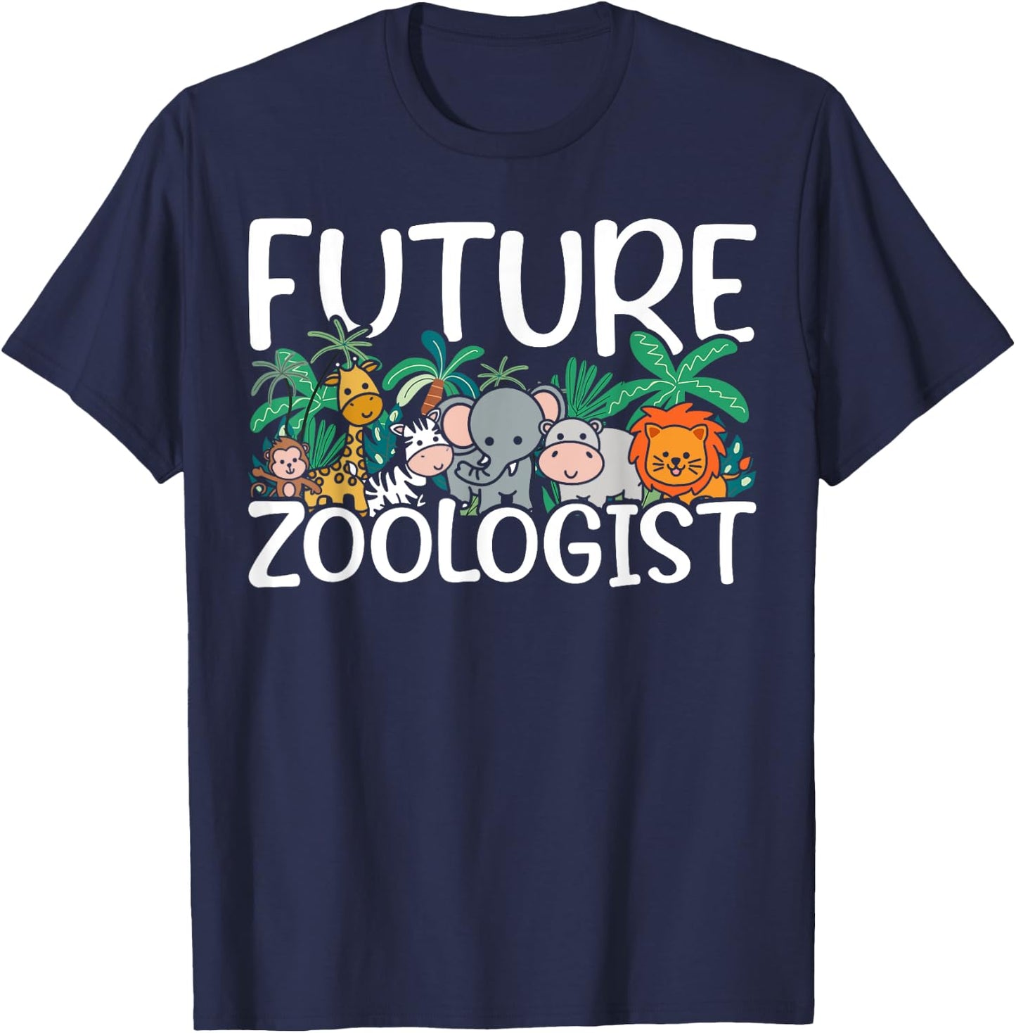 Future Zoologist T-Shirt - T-Shirt | Navy