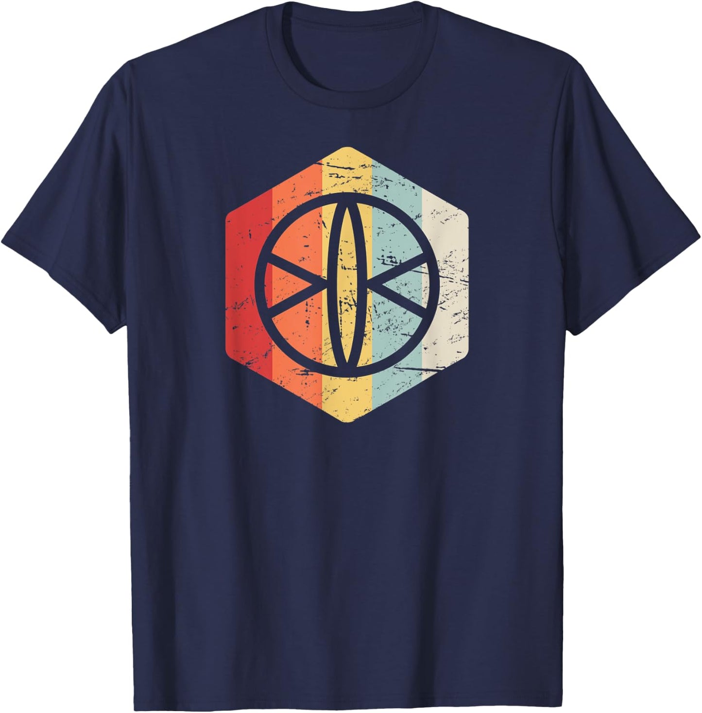 Retro Vintage Treasure Hunter Gift / Metal Detecting T-Shirt - T-Shirt | Navy