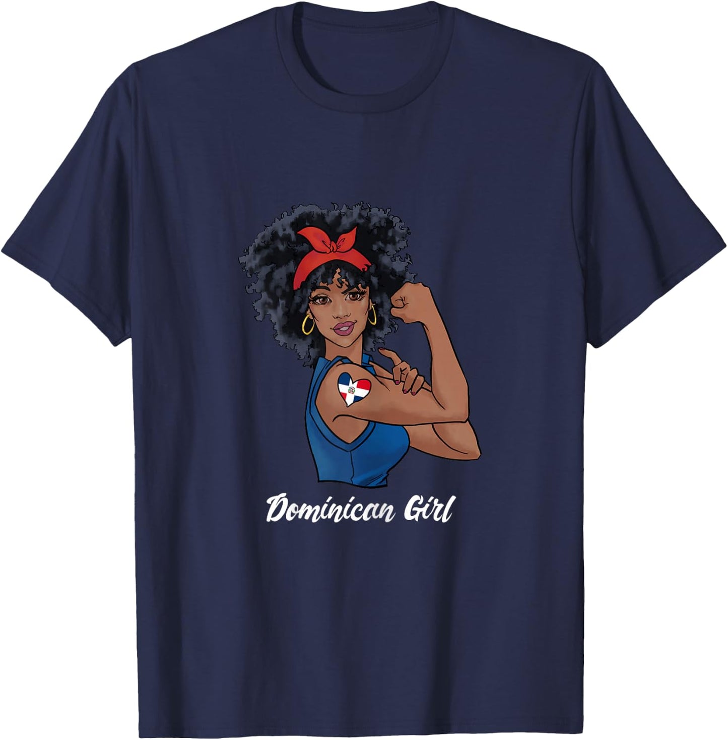 Dominican Republic T-Shirt - T-Shirt | Navy