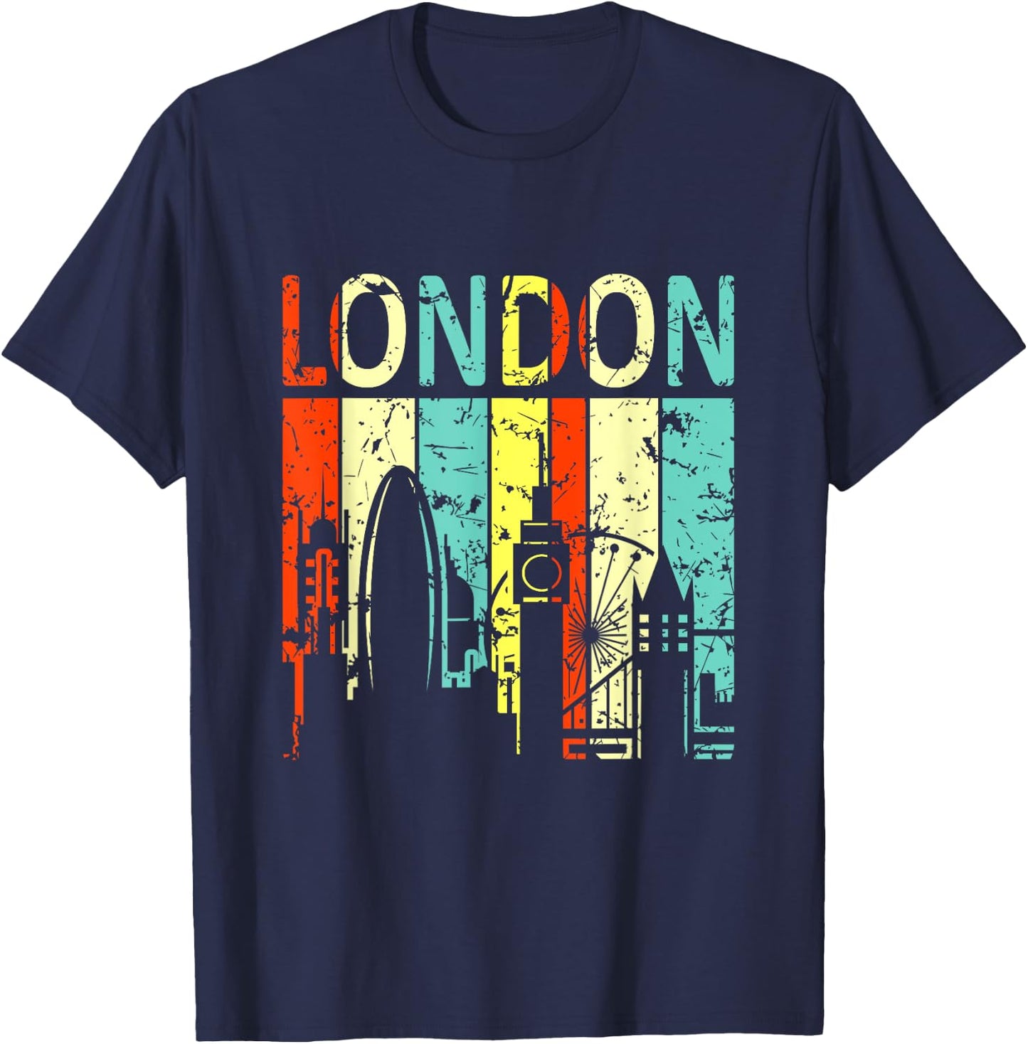 London England Shirt Gift Everyone From Great Britain T-Shirt - T-Shirt | Navy