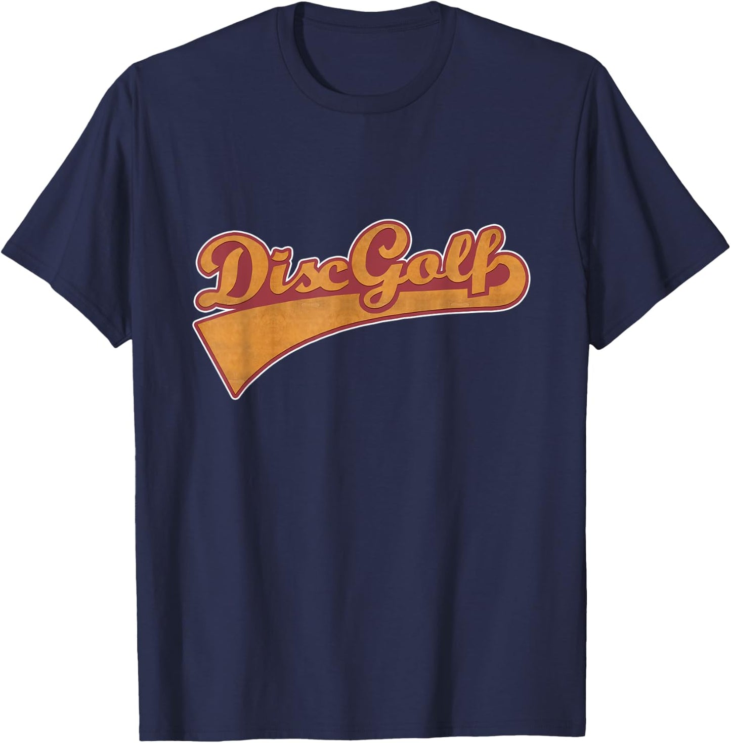 Disc Gold Shirt Funny Golfing for Dad and Mom T-Shirt - T-Shirt | Navy