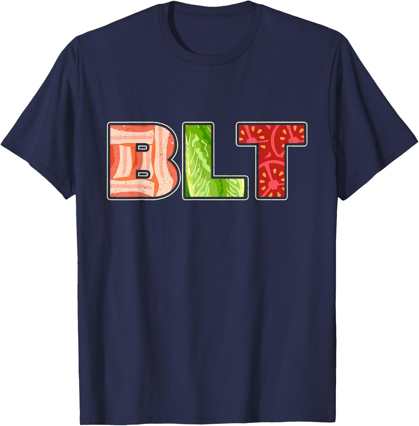 BLT Sandwich Lover T-Shirt - T-Shirt | Navy