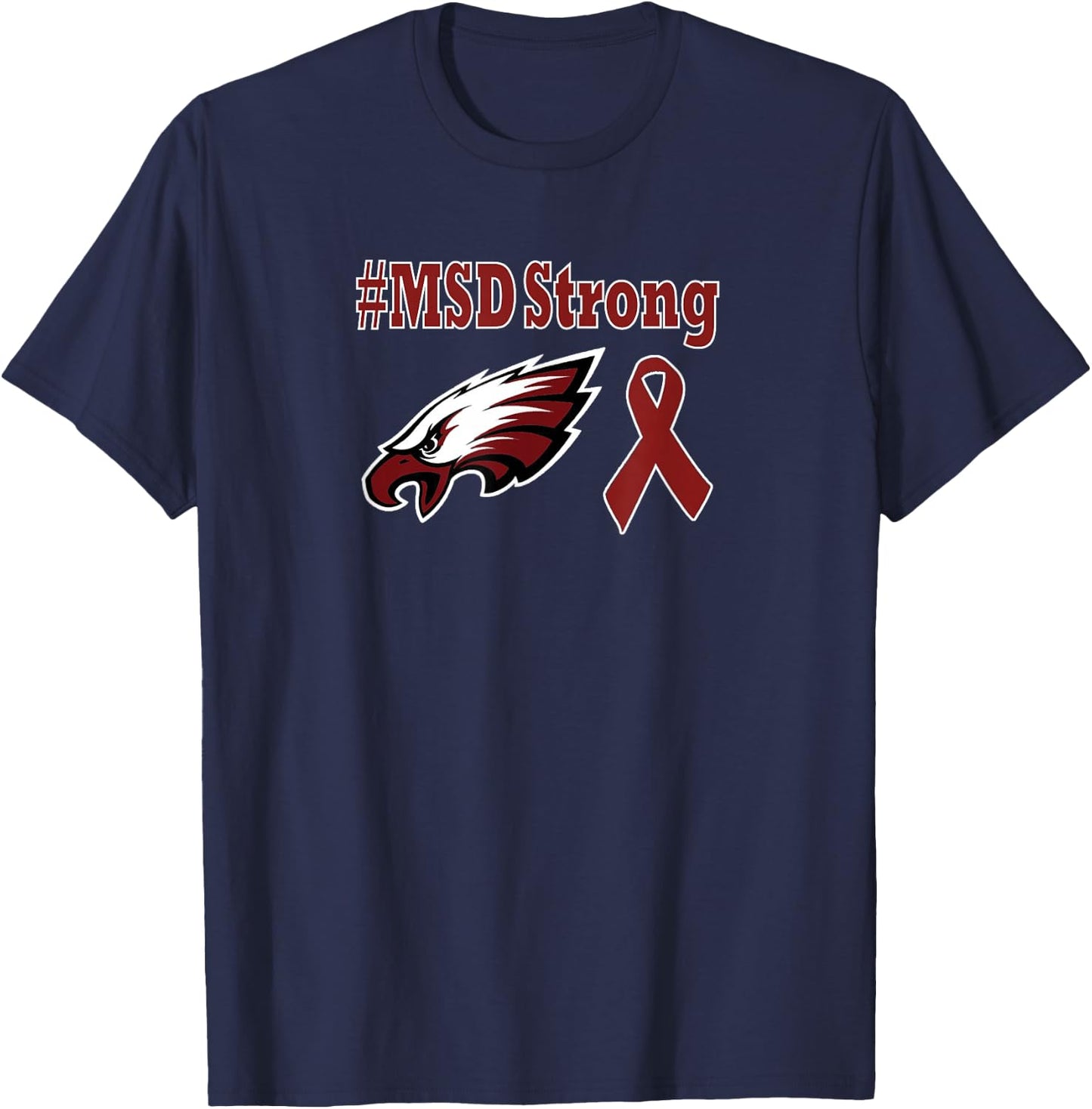 #MSD Strong Shirt T-Shirt - T-Shirt | Navy