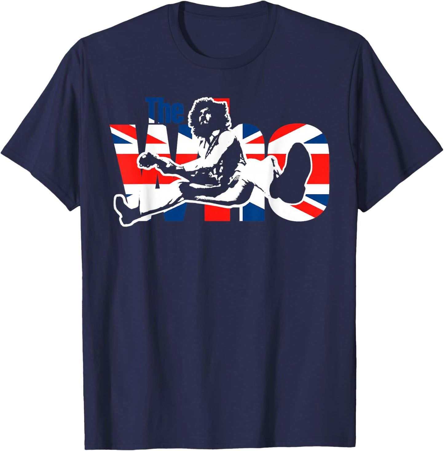 The Who Official Pete Logo Rearrange T-Shirt - T-Shirt | Navy