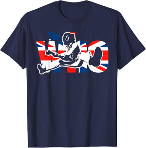 The Who Official Pete Logo Rearrange T-Shirt - T-Shirt | Navy