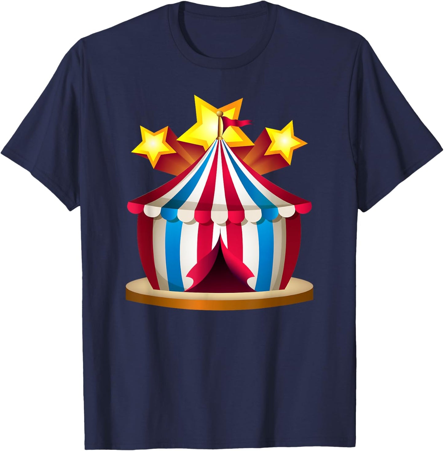 Circus Tent For Event Staff and Kids T-Shirt - T-Shirt | Navy
