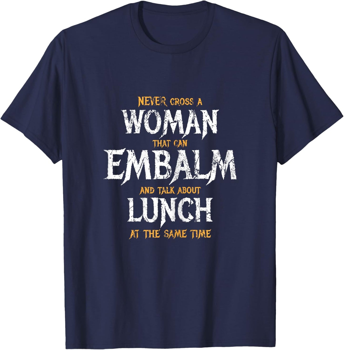 Mortuary Science Mortician Funeral Director T-Shirt - T-Shirt | Navy