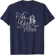 The Princess Bride As You Wish Script Retro Movie T-Shirt - T-Shirt | Navy