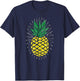 Pineapple Design T-Shirt - T-Shirt | Navy