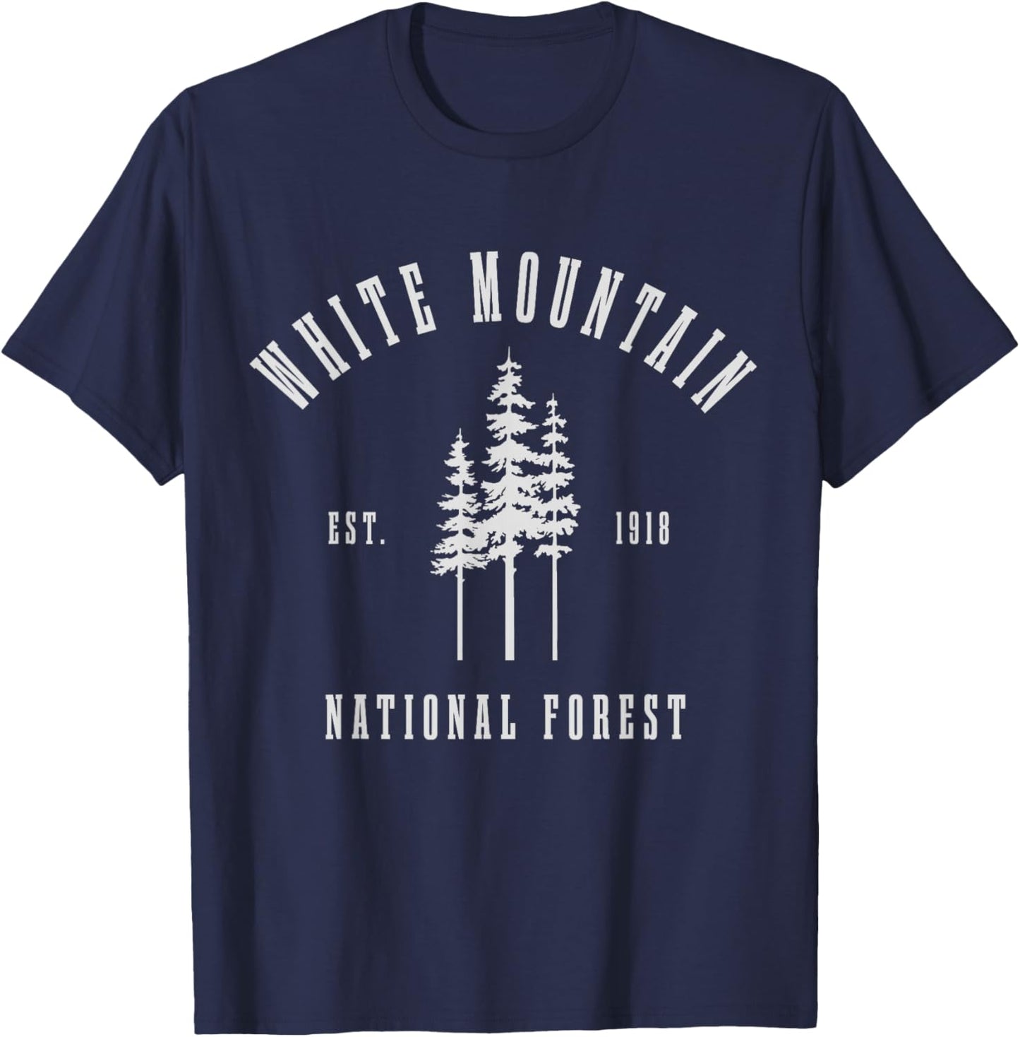 White Mountains New Hampshire National Forest Souvenir Pride T-Shirt - T-Shirt | Navy