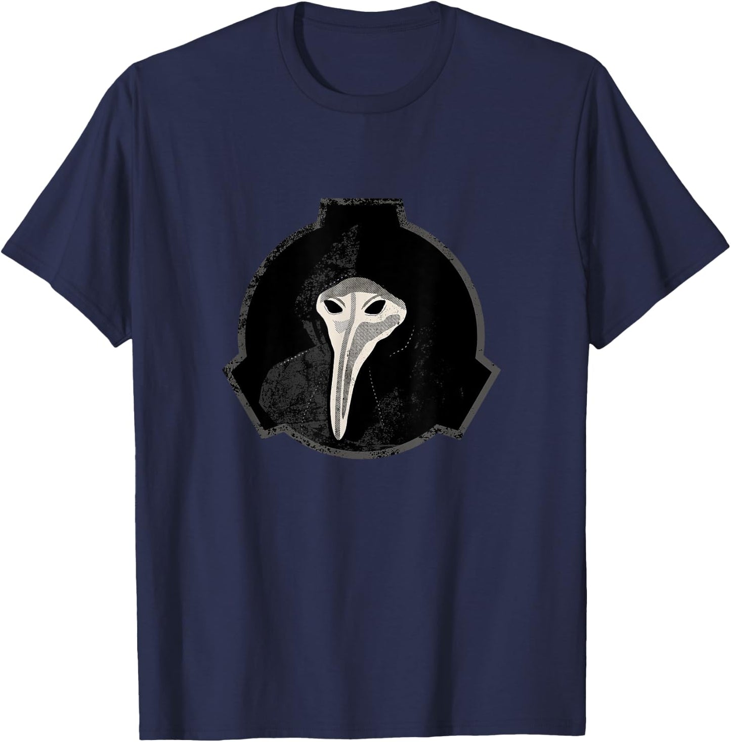 SCP-049 Plague Doctor SCP Foundation T-Shirt - T-Shirt | Navy