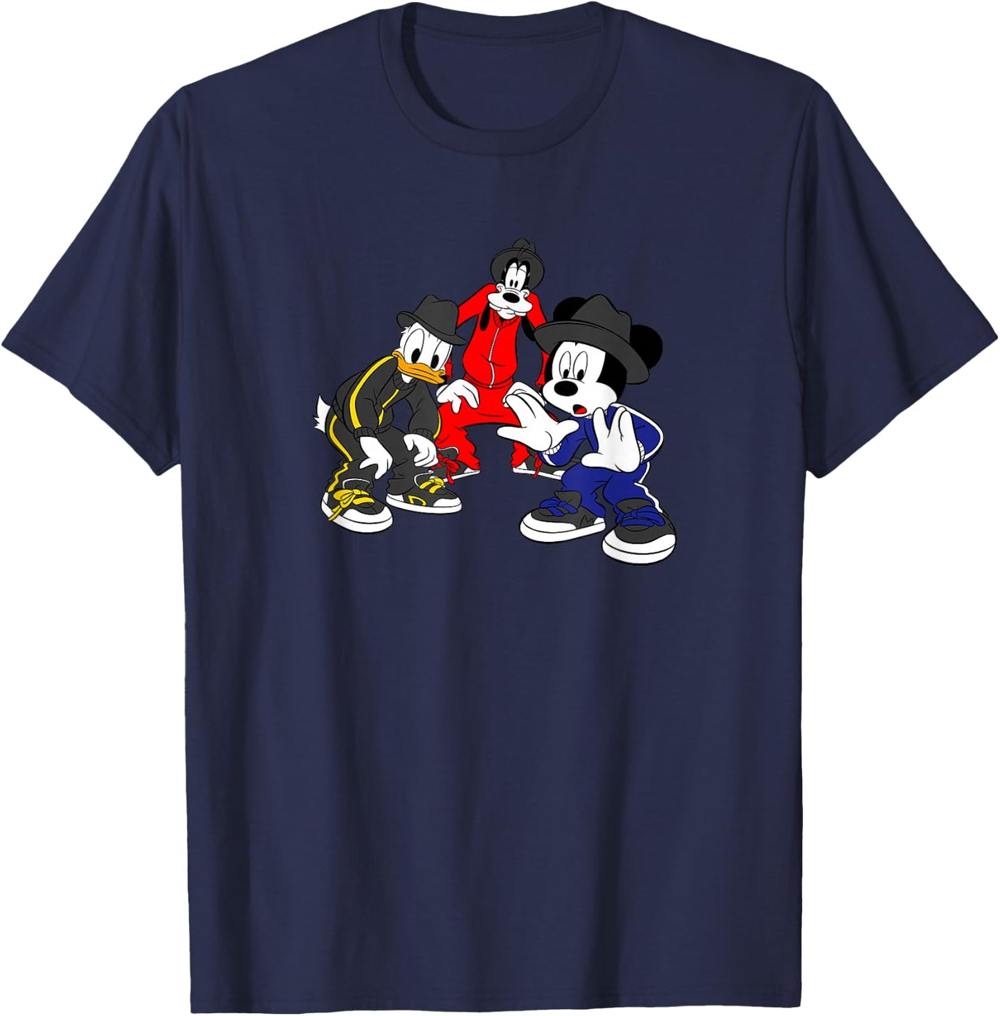 Disney Hip Hop Mickey and Friends Small T-Shirt - T-Shirt | Navy