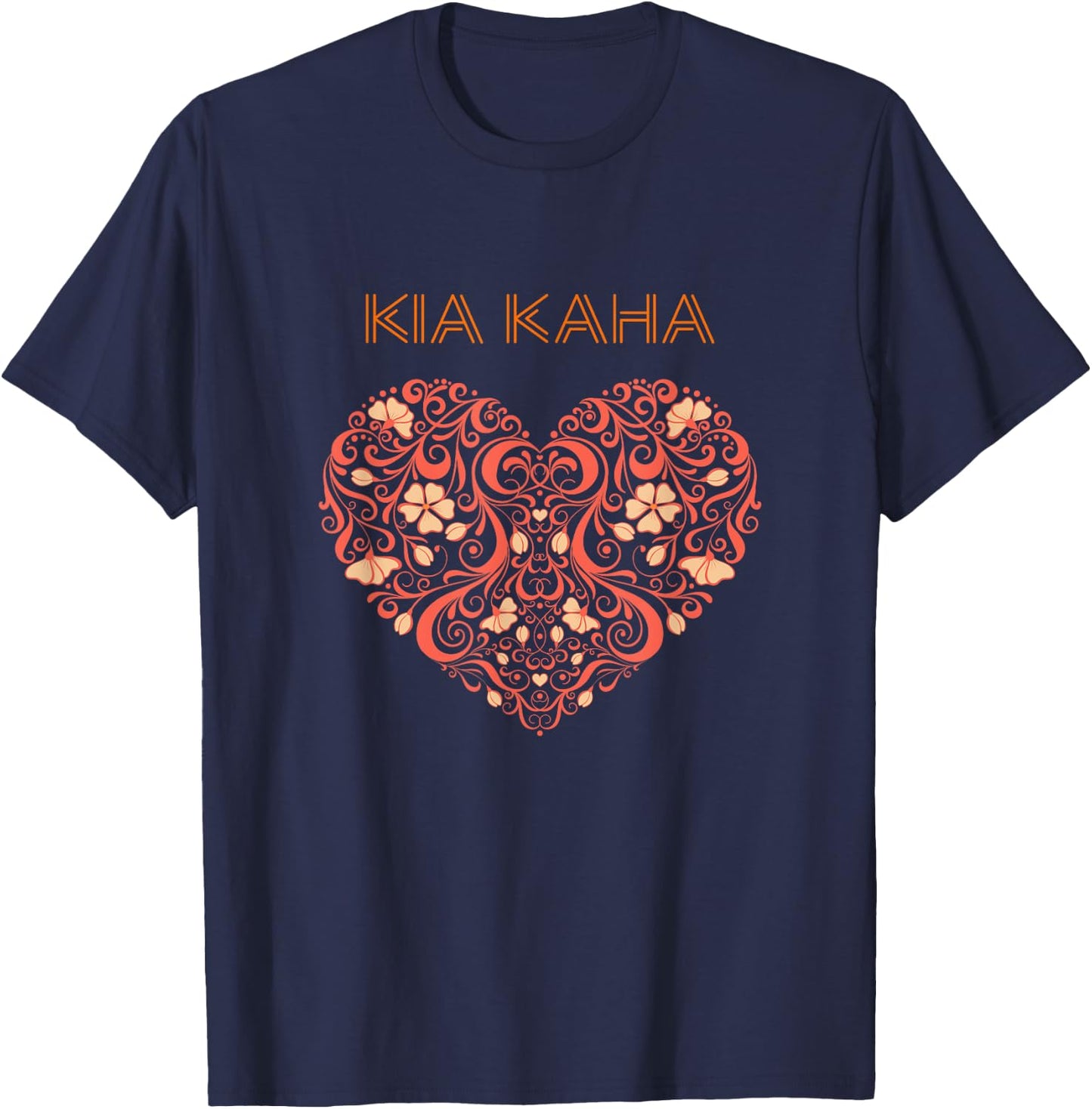 Stay Strong Kia Kaha T Shirt, resilience shirt T-Shirt - T-Shirt | Navy