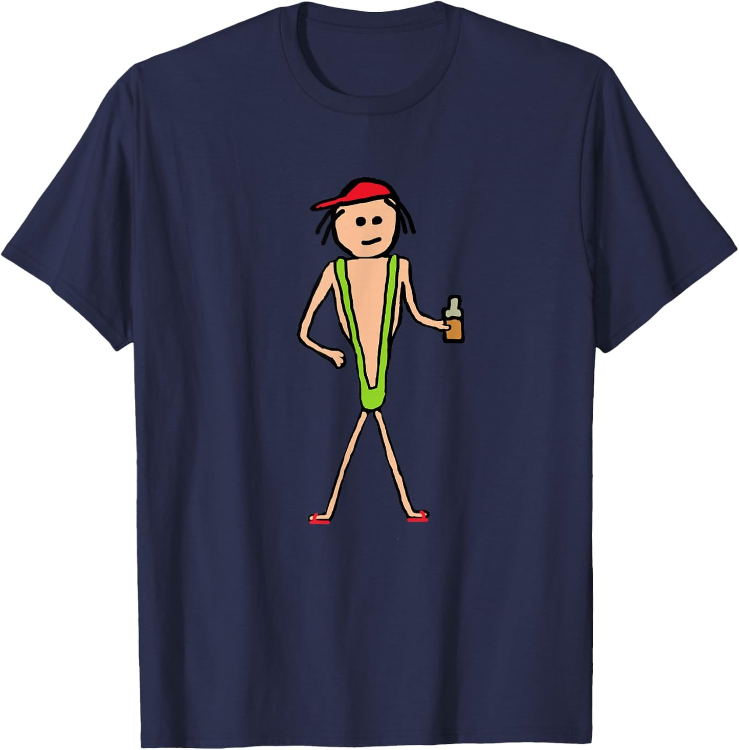 Mankini T-Shirt - T-Shirt | Navy